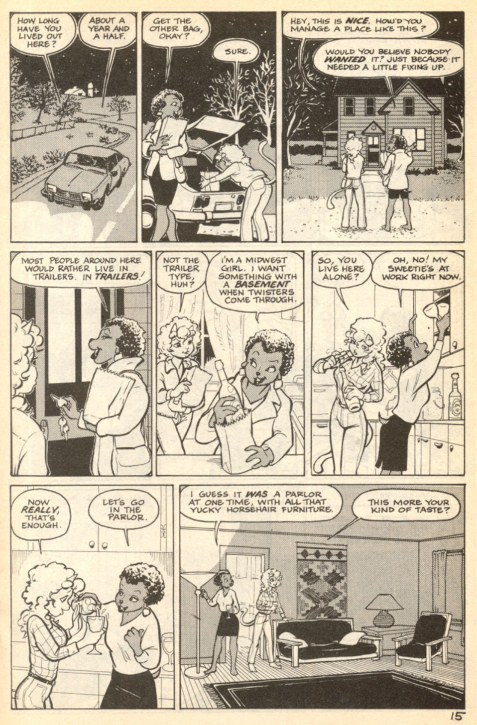 Omaha #15 [Reed Waller & Kate Worley] - Page 17