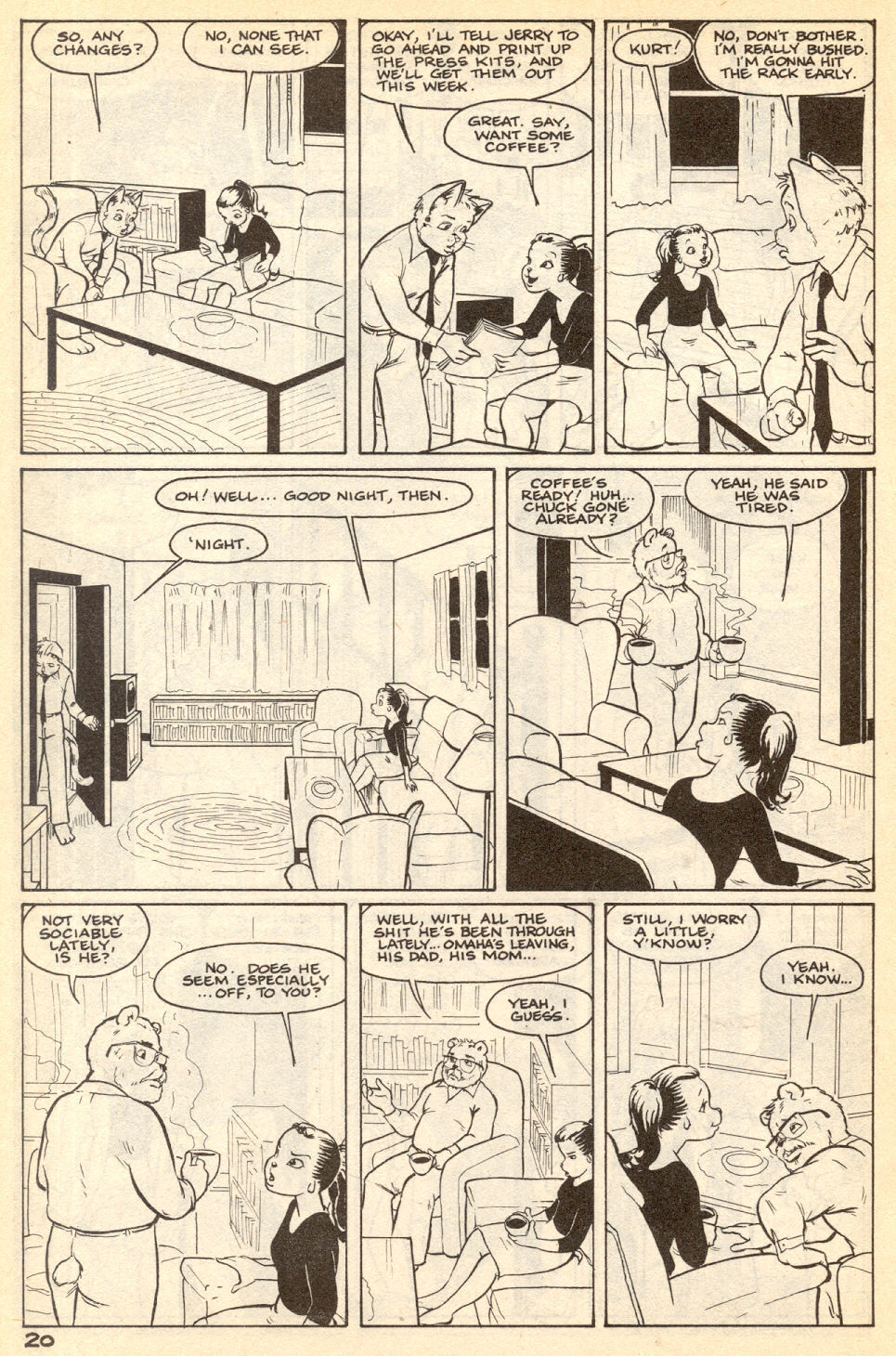 Omaha #15 [Reed Waller & Kate Worley] - Page 22