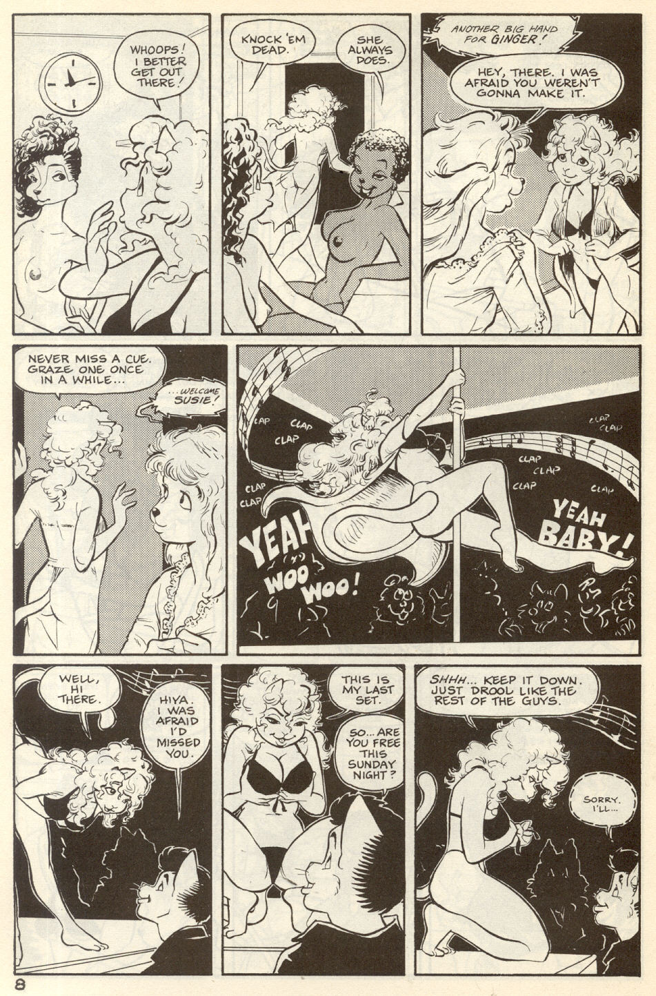 Omaha #16 [Reed Waller & Kate Worley] - Page 10