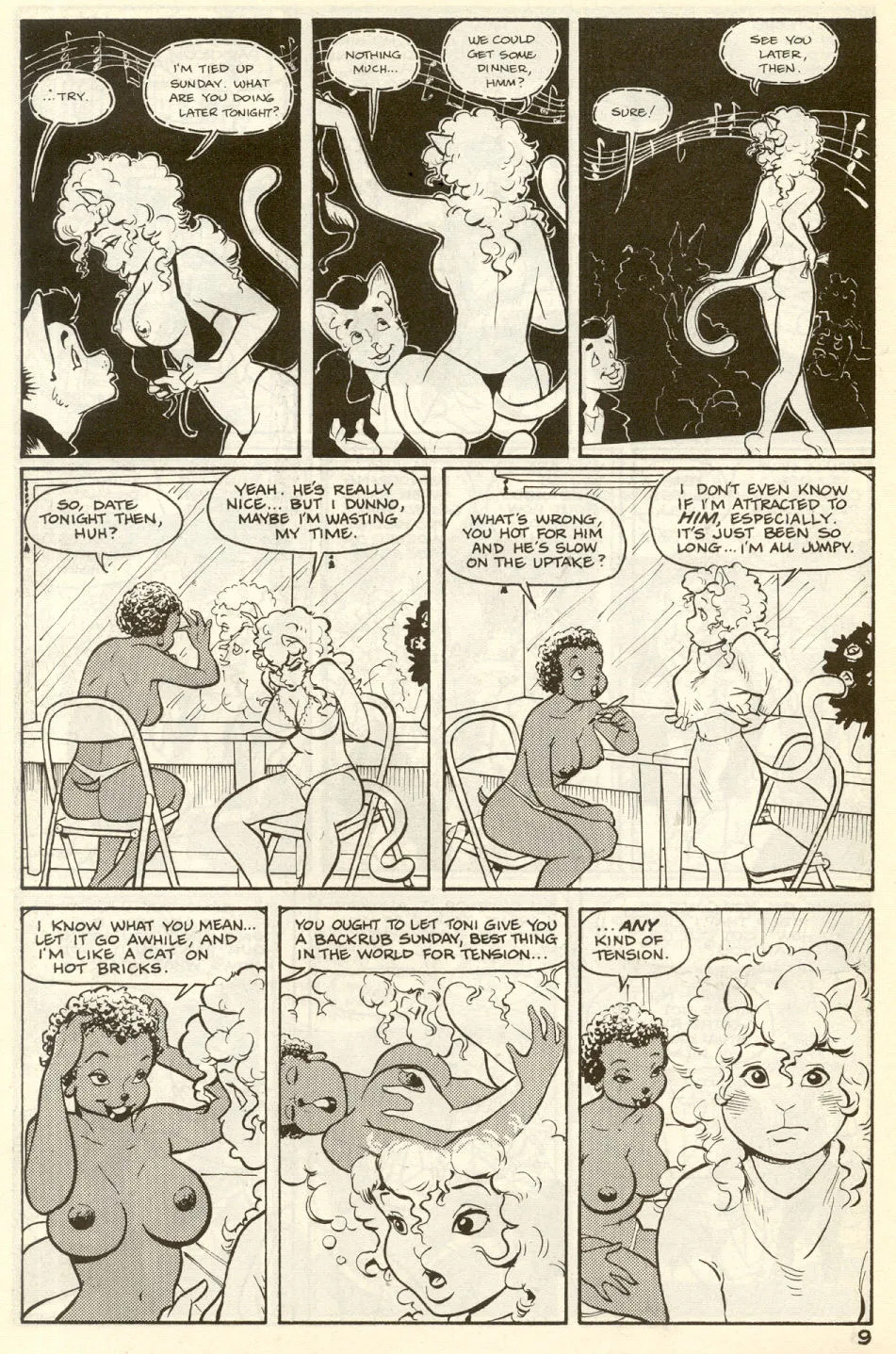 Omaha #16 [Reed Waller & Kate Worley] - Page 11