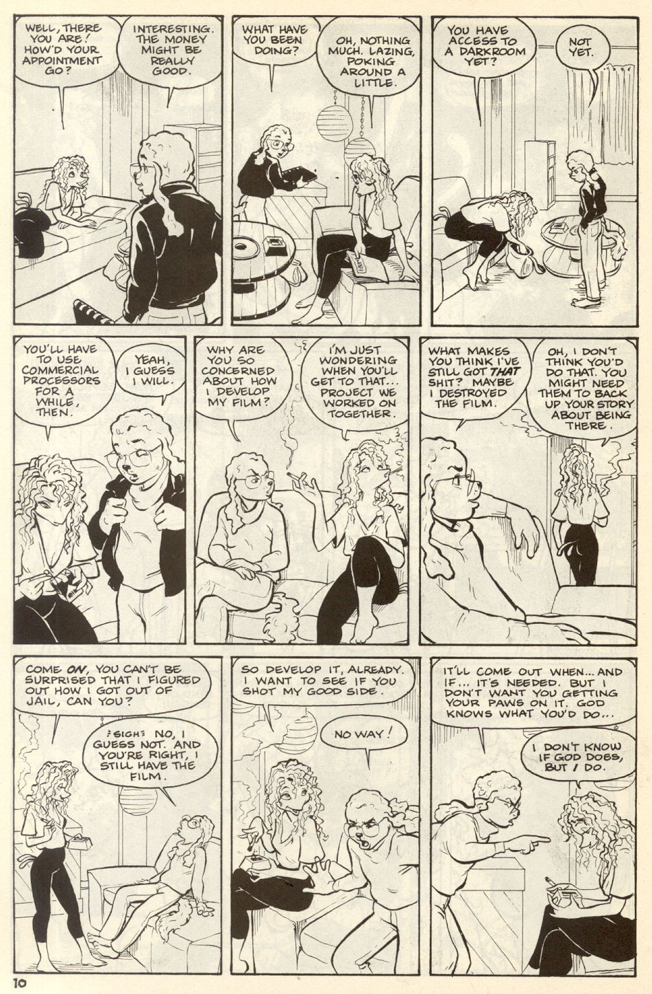 Omaha #16 [Reed Waller & Kate Worley] - Page 12