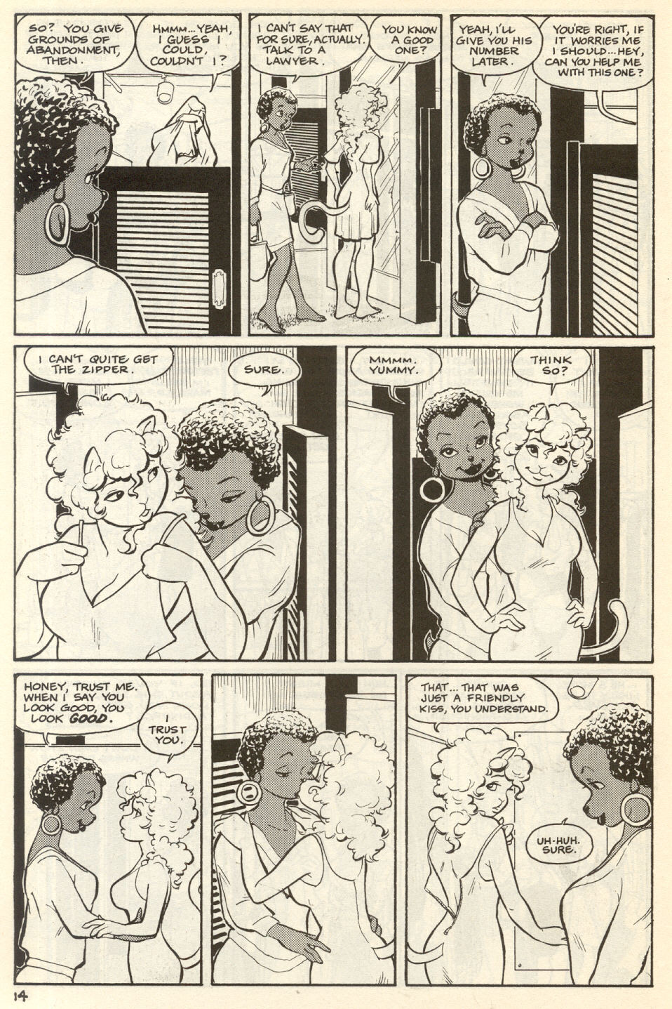 Omaha #16 [Reed Waller & Kate Worley] - Page 16
