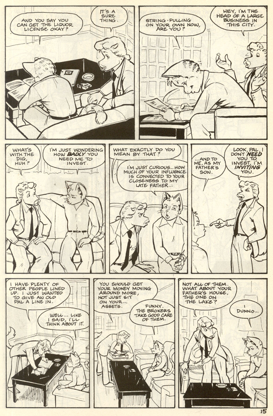 Omaha #16 [Reed Waller & Kate Worley] - Page 17