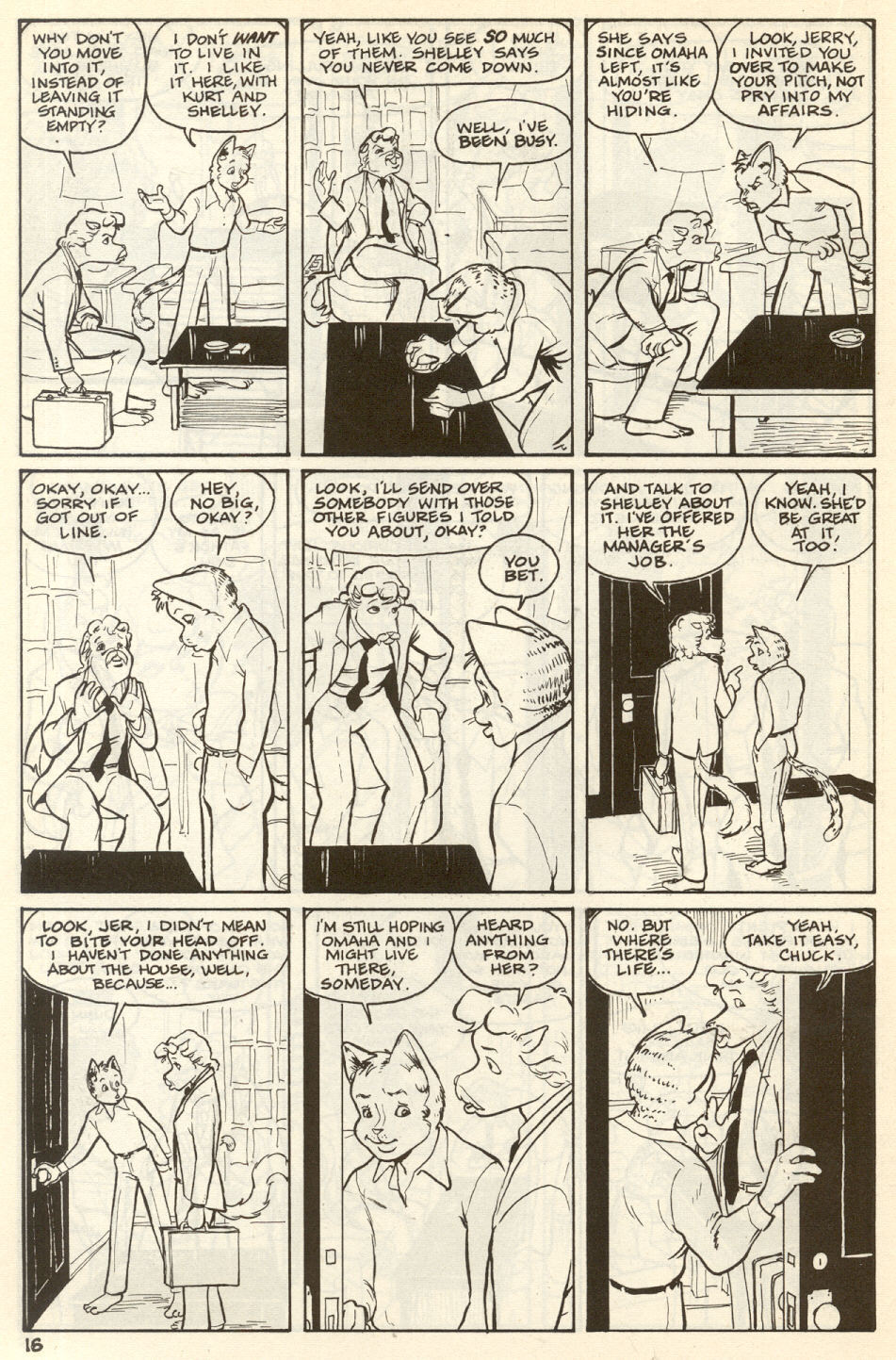 Omaha #16 [Reed Waller & Kate Worley] - Page 18