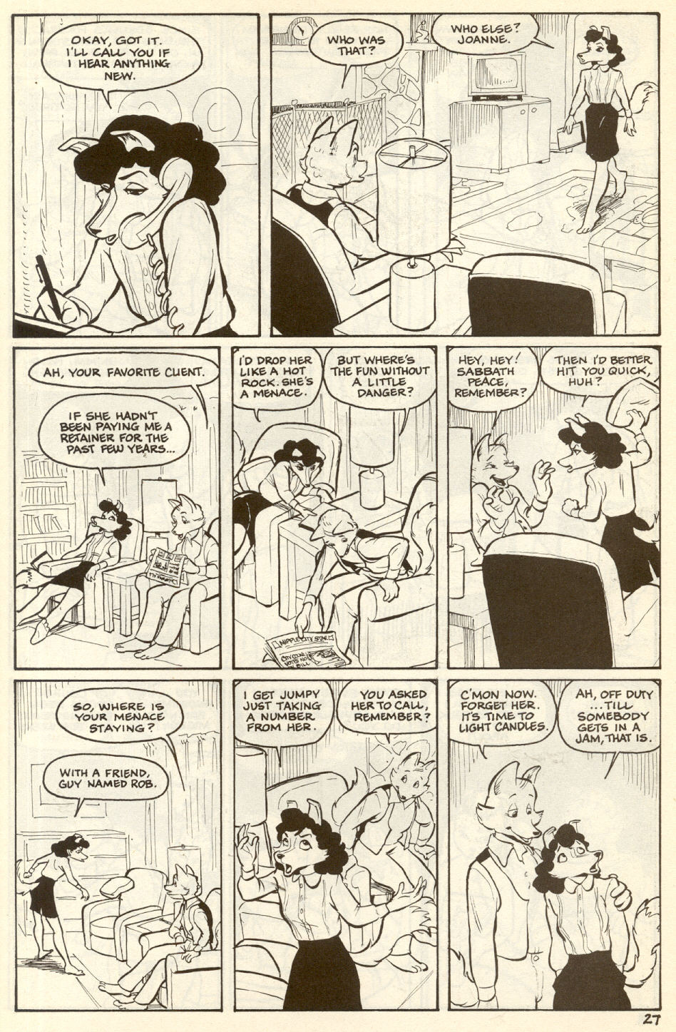 Omaha #16 [Reed Waller & Kate Worley] - Page 29