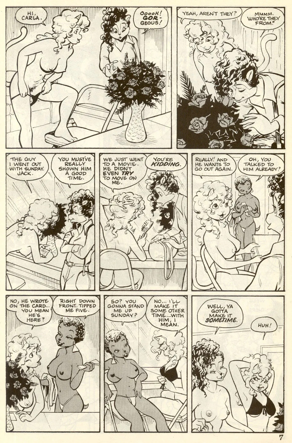 Omaha #16 [Reed Waller & Kate Worley] - Page 9