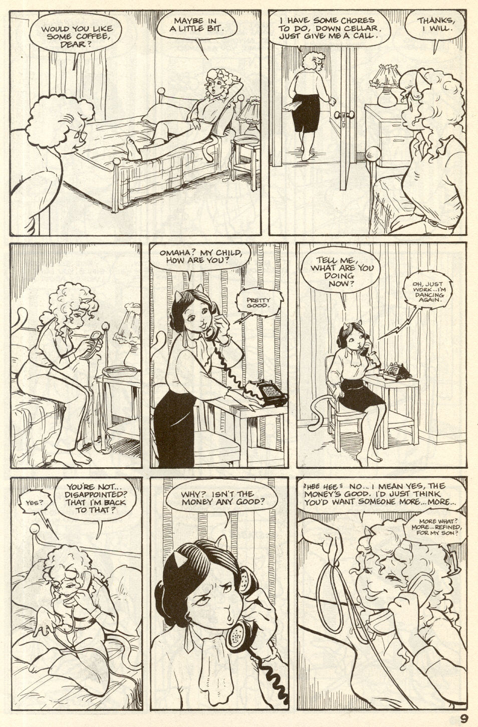 Omaha #17 [Reed Waller & Kate Worley] - Page 11