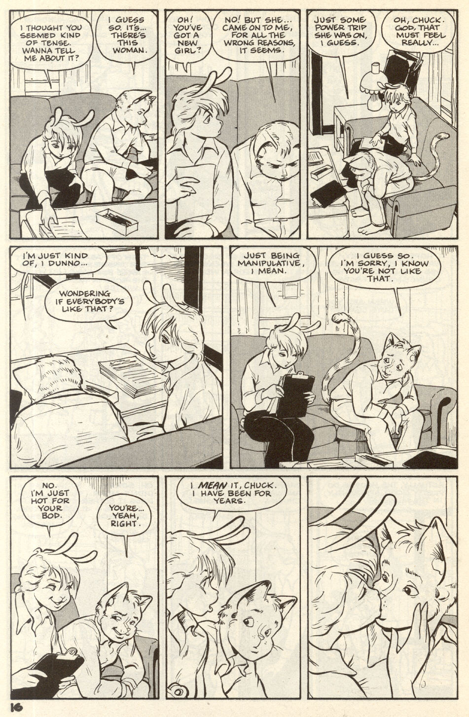 Omaha #17 [Reed Waller & Kate Worley] - Page 18