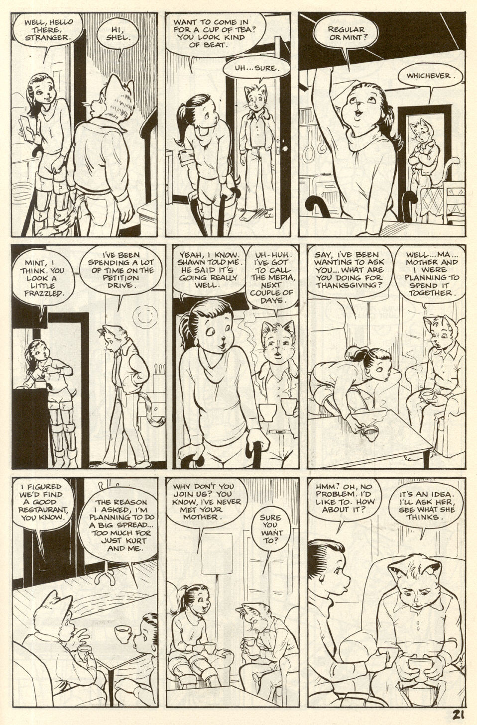 Omaha #17 [Reed Waller & Kate Worley] - Page 23
