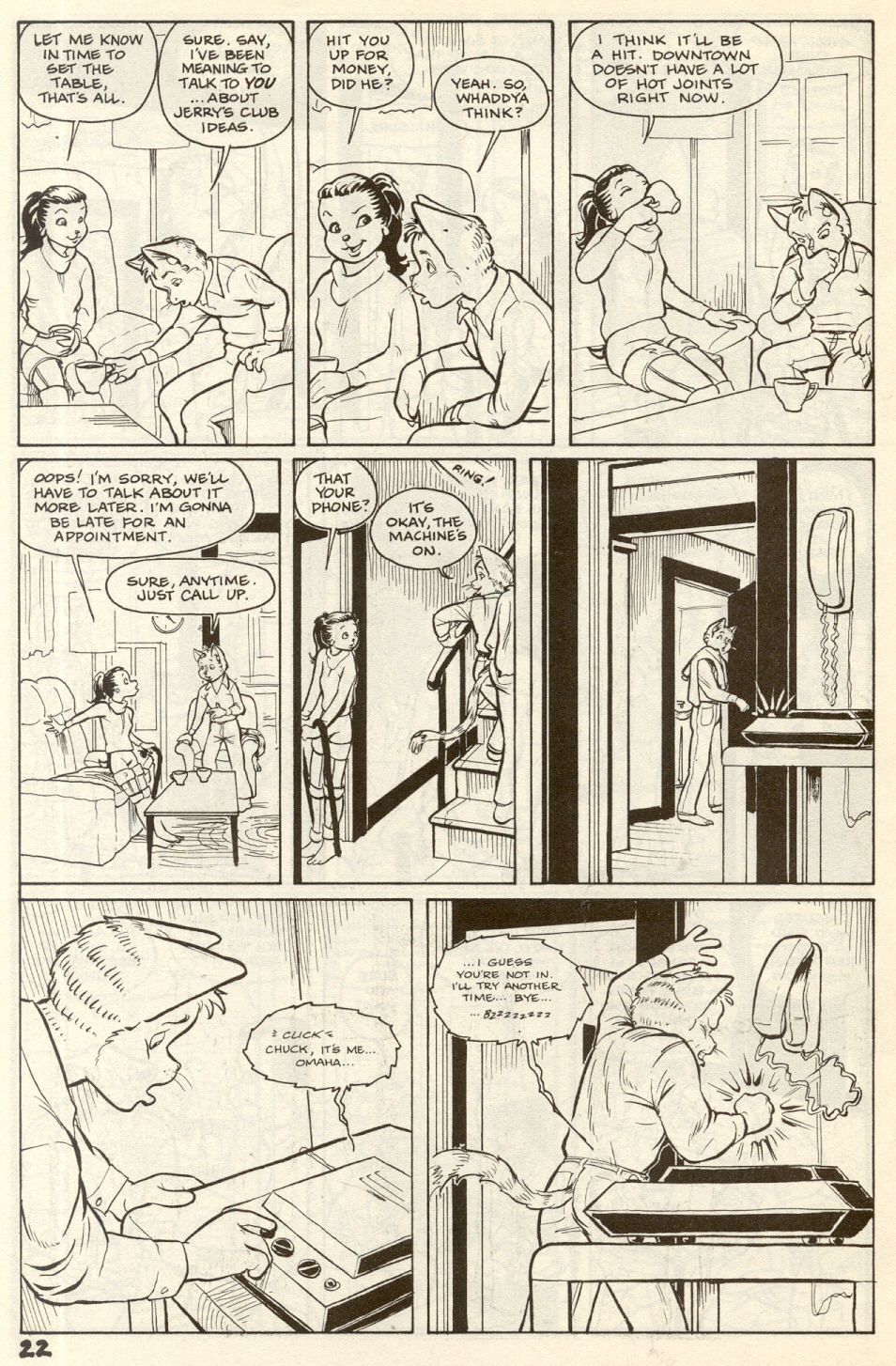 Omaha #17 [Reed Waller & Kate Worley] - Page 24