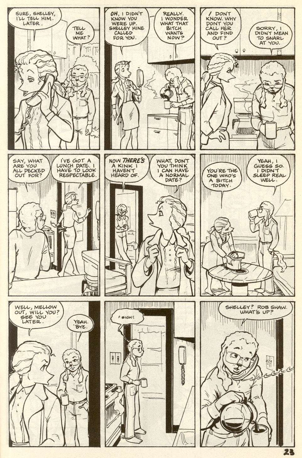 Omaha #17 [Reed Waller & Kate Worley] - Page 25