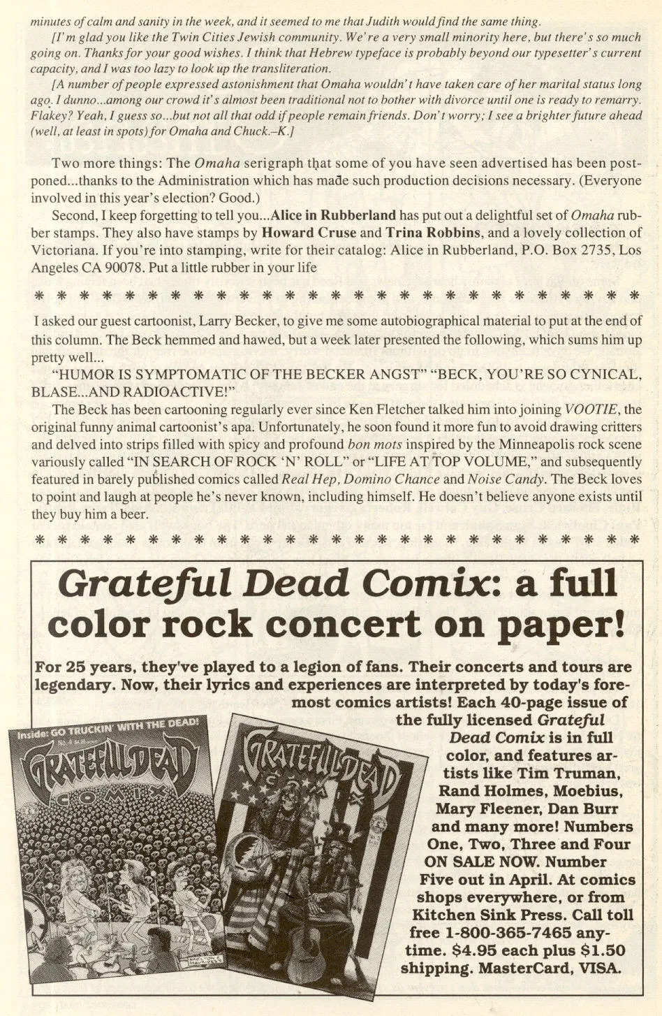 Omaha #17 [Reed Waller & Kate Worley] - Page 30