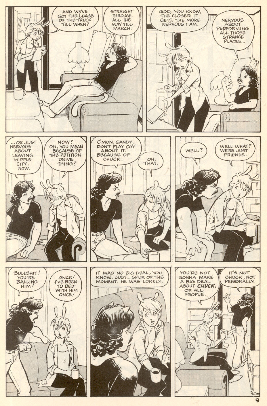Omaha #18 [Reed Waller & Kate Worley] - Page 11