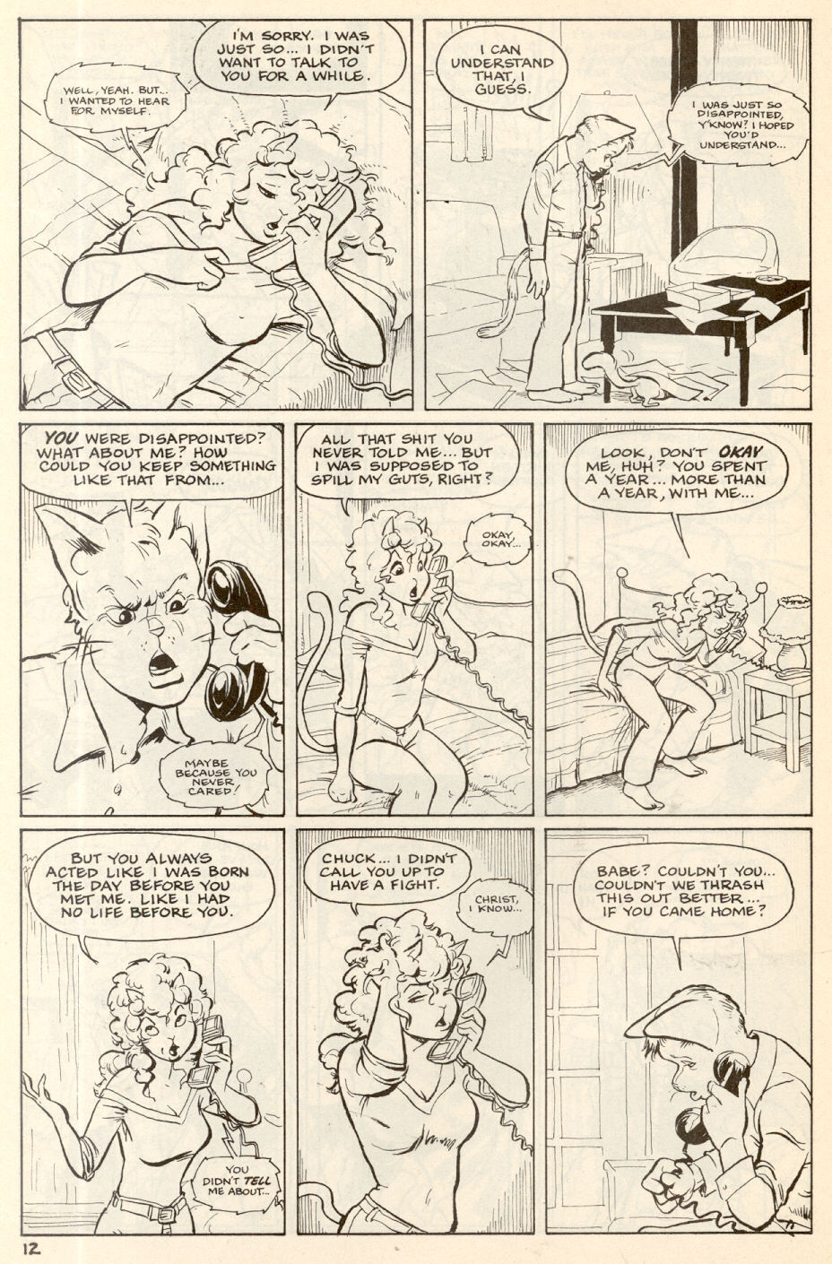 Omaha #18 [Reed Waller & Kate Worley] - Page 14