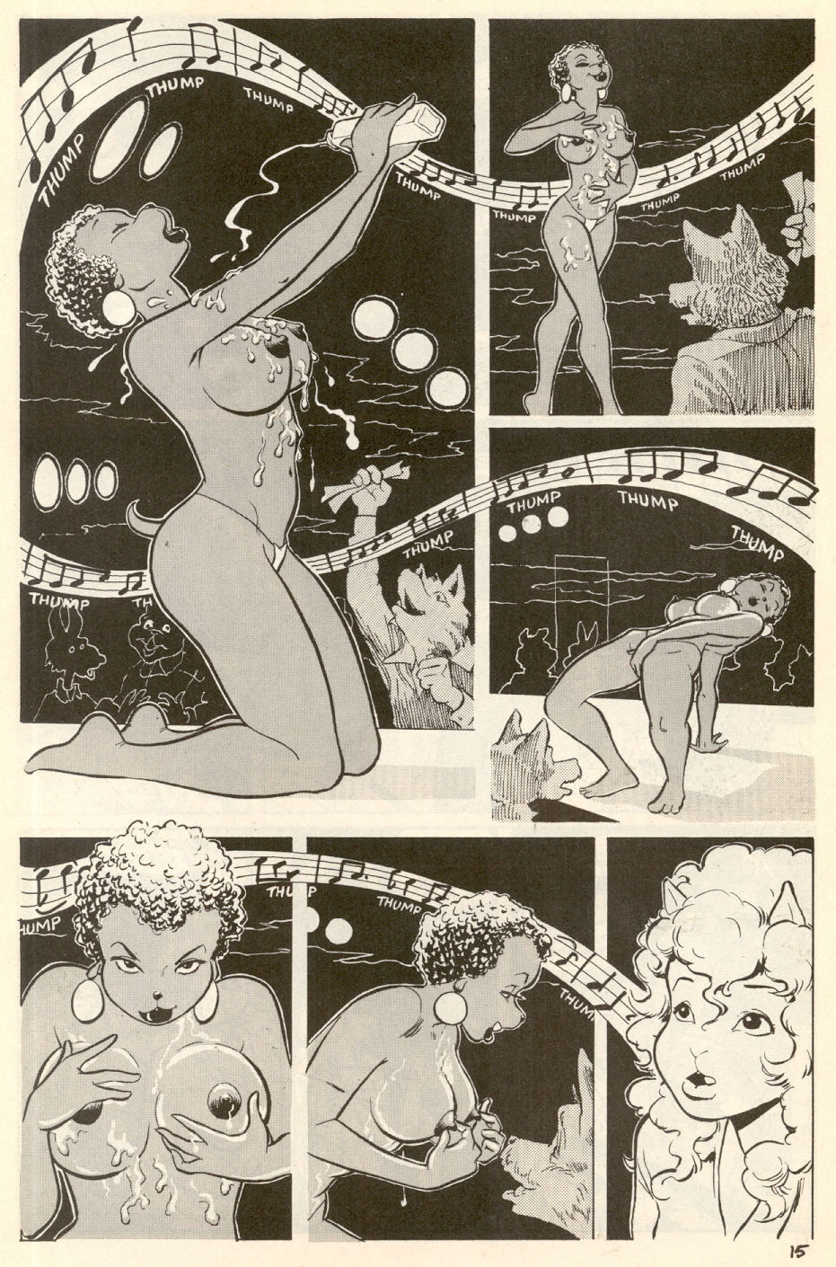 Omaha #18 [Reed Waller & Kate Worley] - Page 17