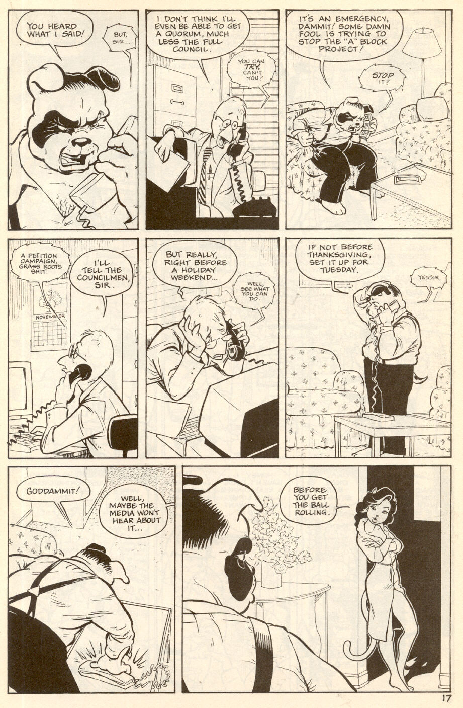 Omaha #18 [Reed Waller & Kate Worley] - Page 19