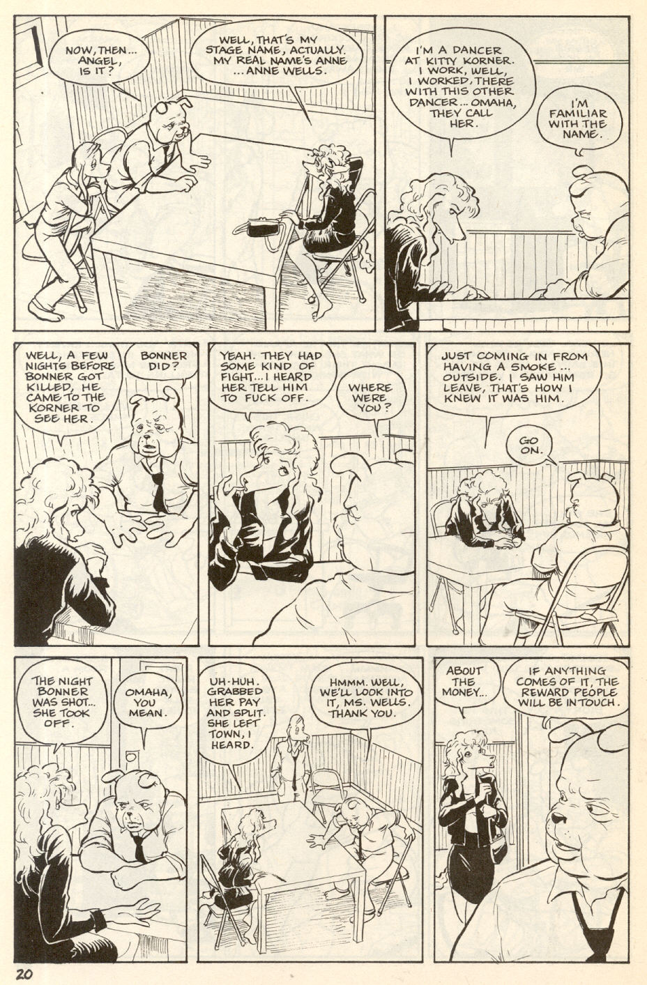 Omaha #18 [Reed Waller & Kate Worley] - Page 22