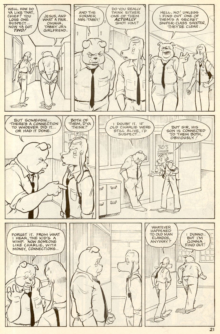 Omaha #18 [Reed Waller & Kate Worley] - Page 23
