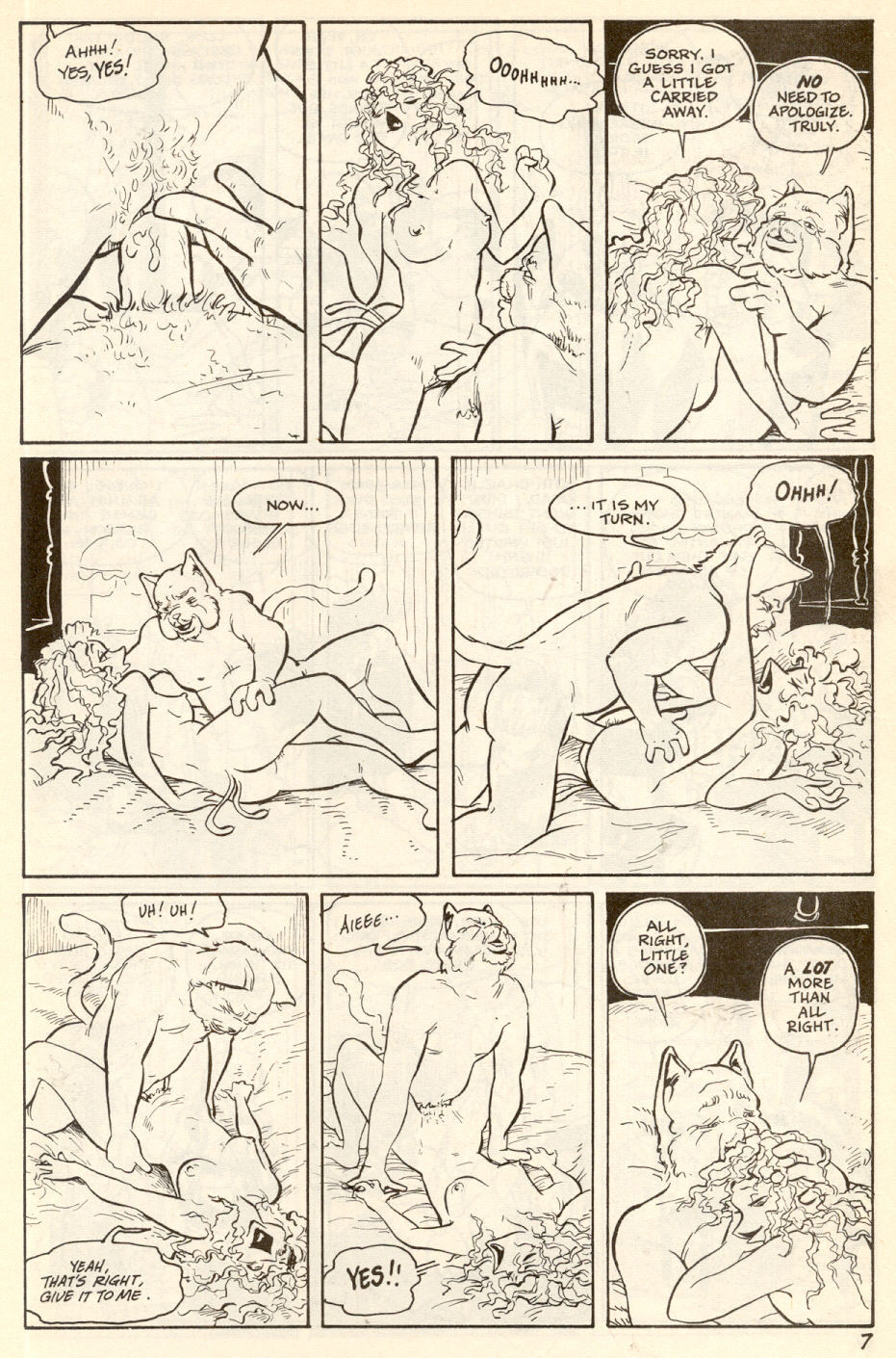 Omaha #18 [Reed Waller & Kate Worley] - Page 9