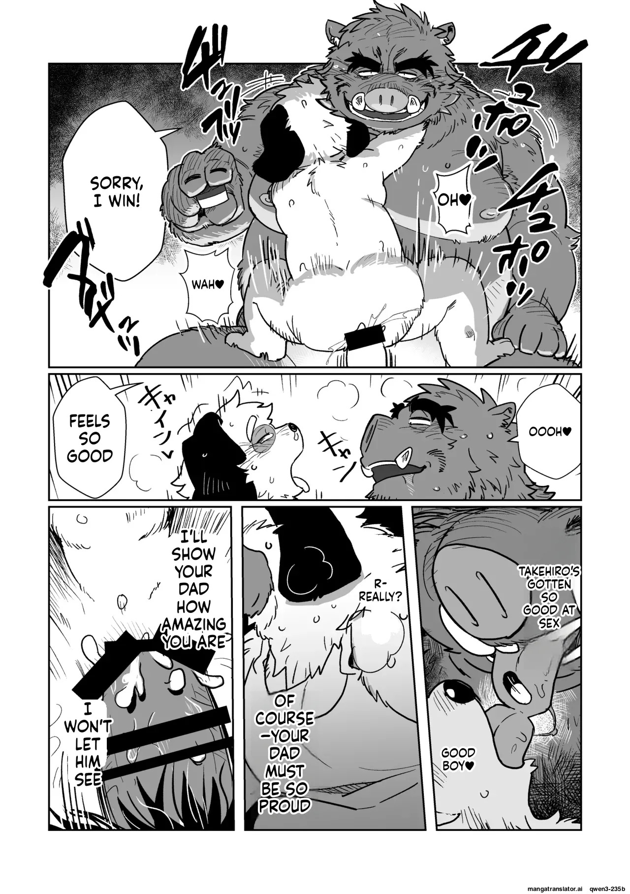 [Roundabout (Chisa)] Fafa-tachi to Fa [English] Machine Translated - Page 19