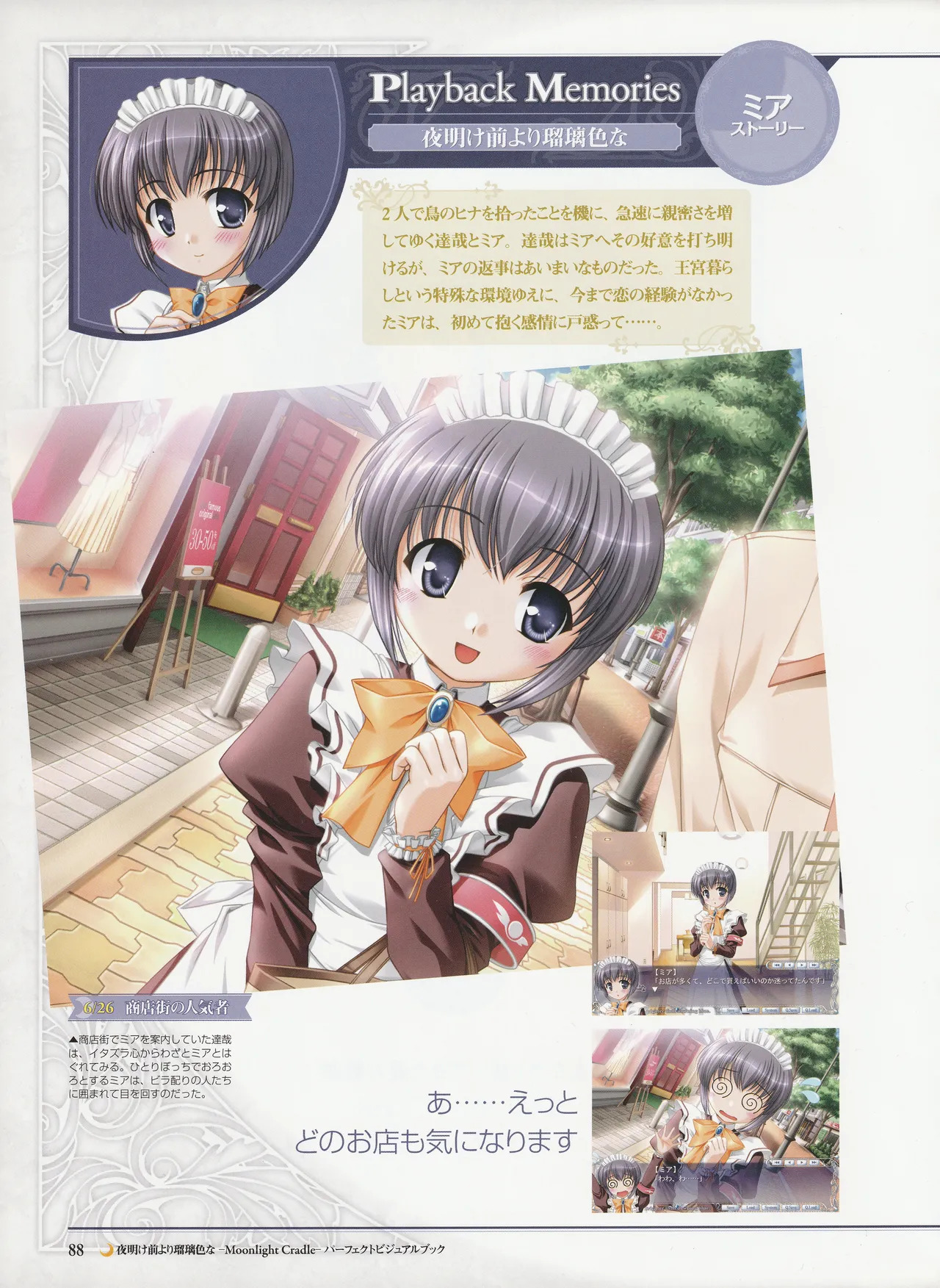 Yoake Mae Yori Ruriiro Na -Moonlight Cradle- Perfect Visual Book - Page 91